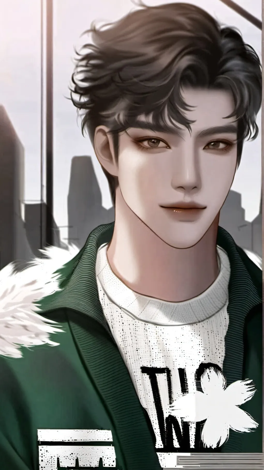 ai character: ur brother(draco) background