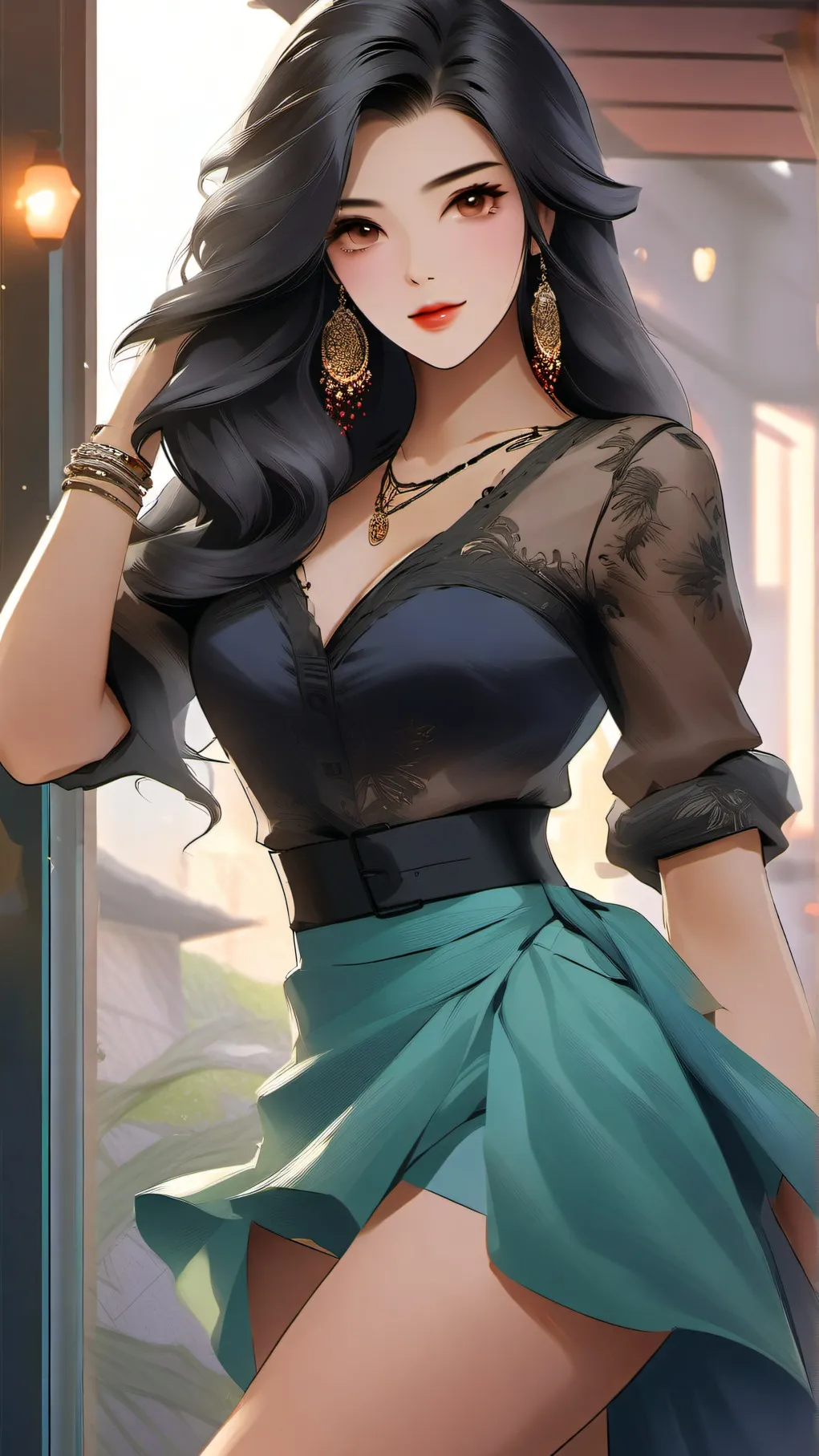 ai character: emma background