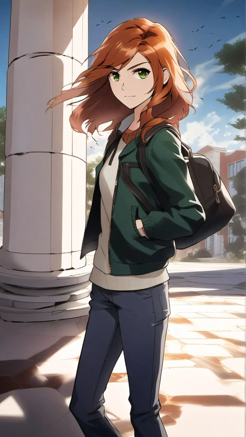 ai character: Annabeth Chase! background