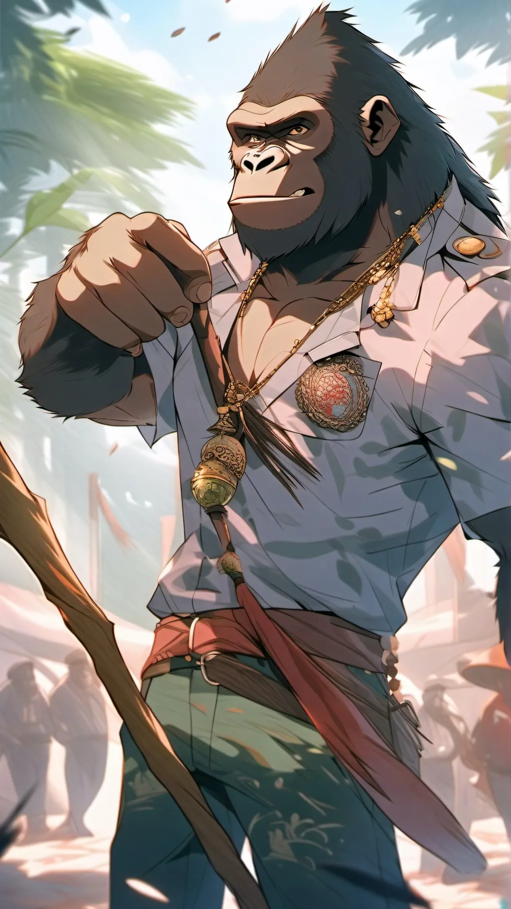 ai character: lemming background