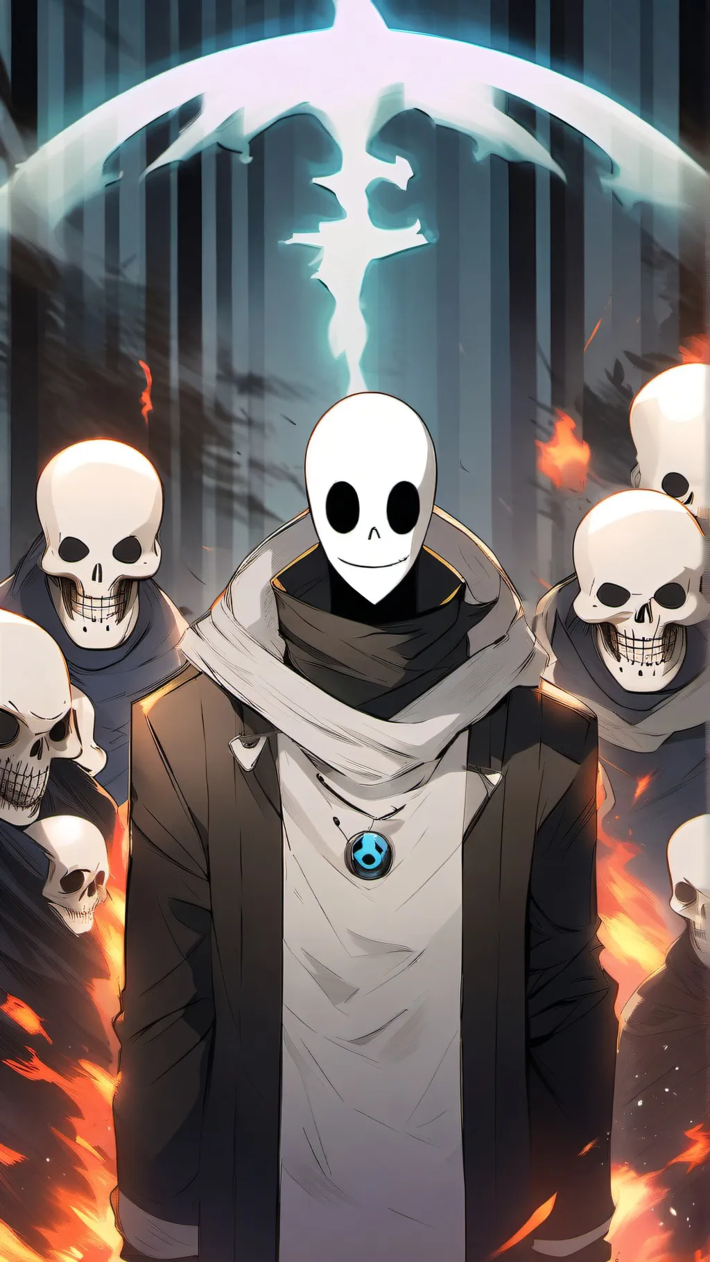 ai character: Gaster background