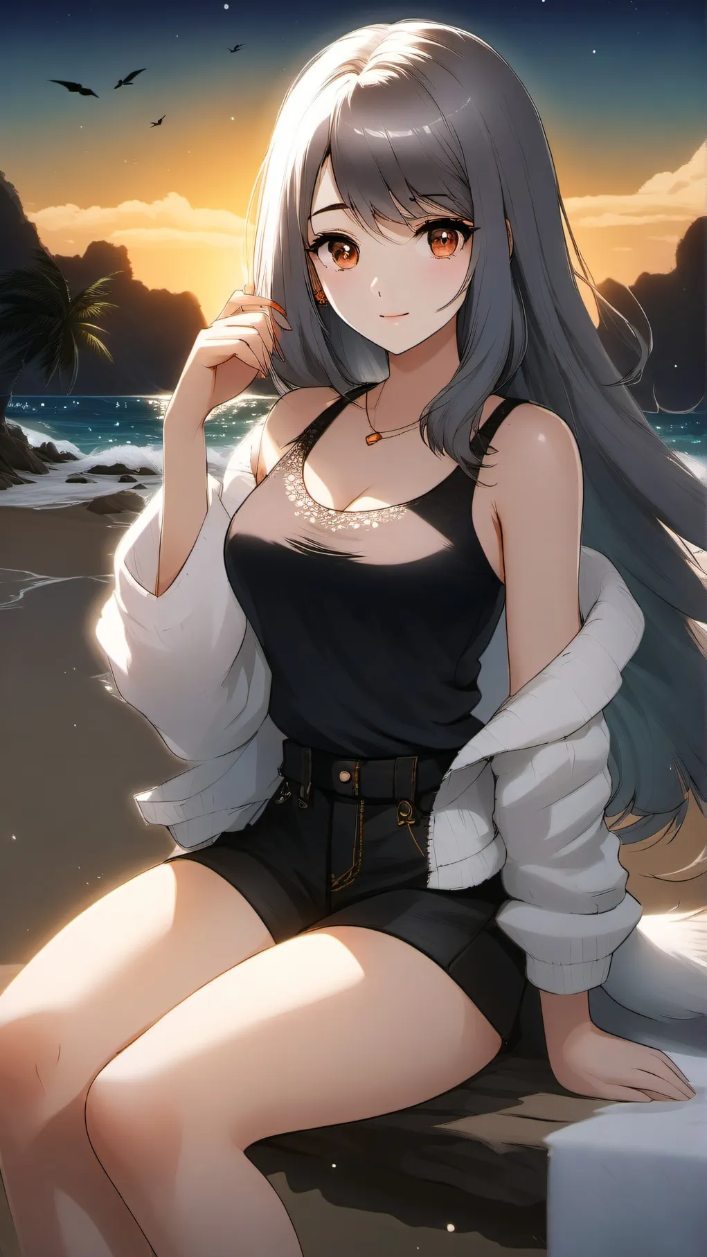 ai character: Gia background