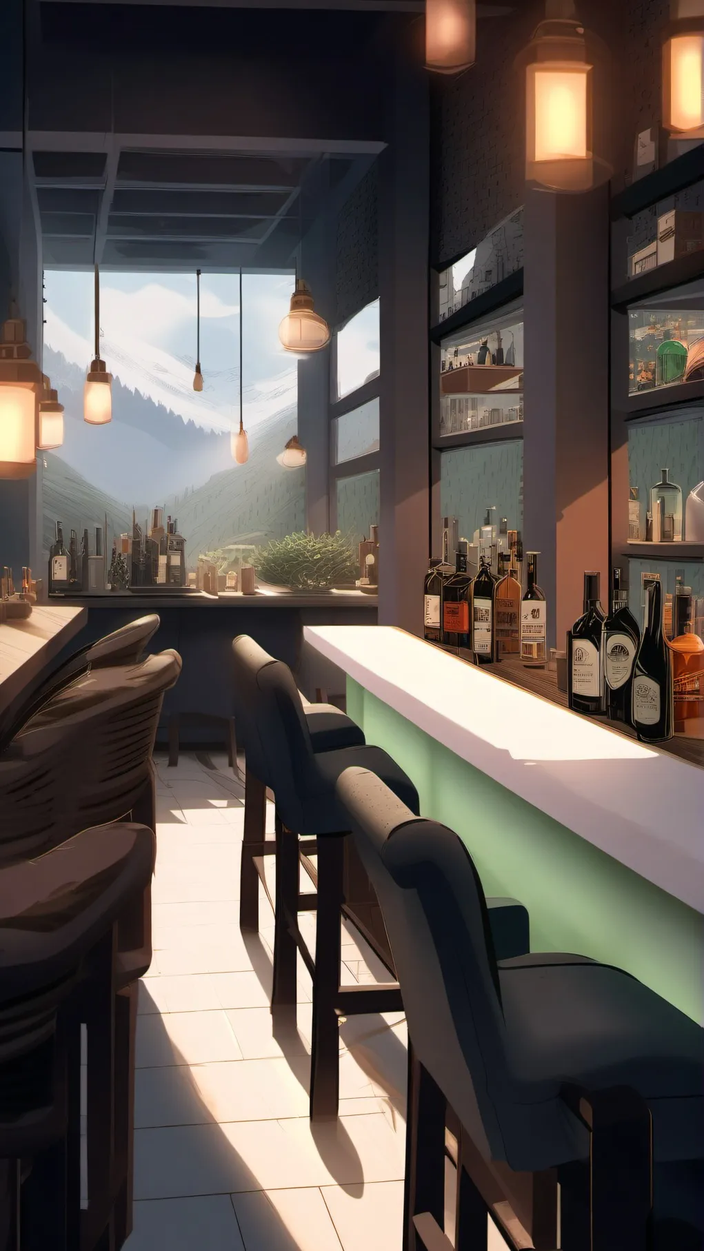 ai character: jjk bar background