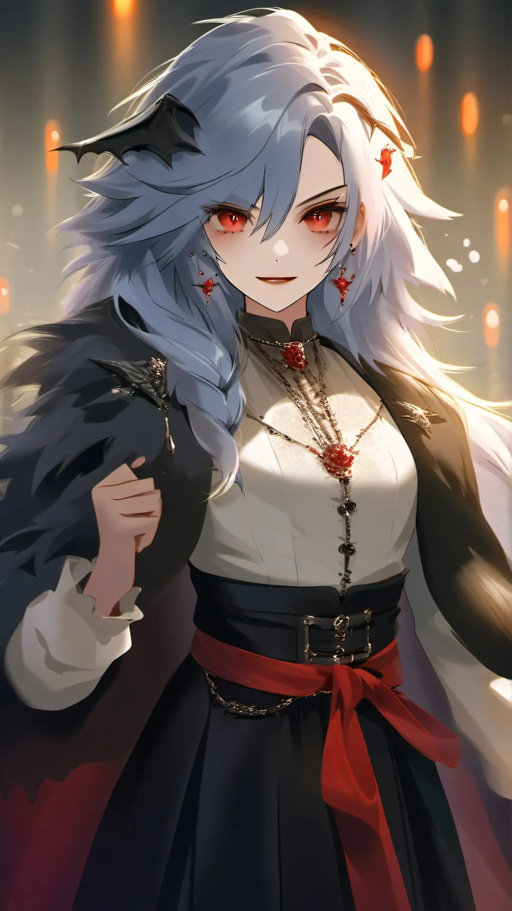 ai character: Sapphire background