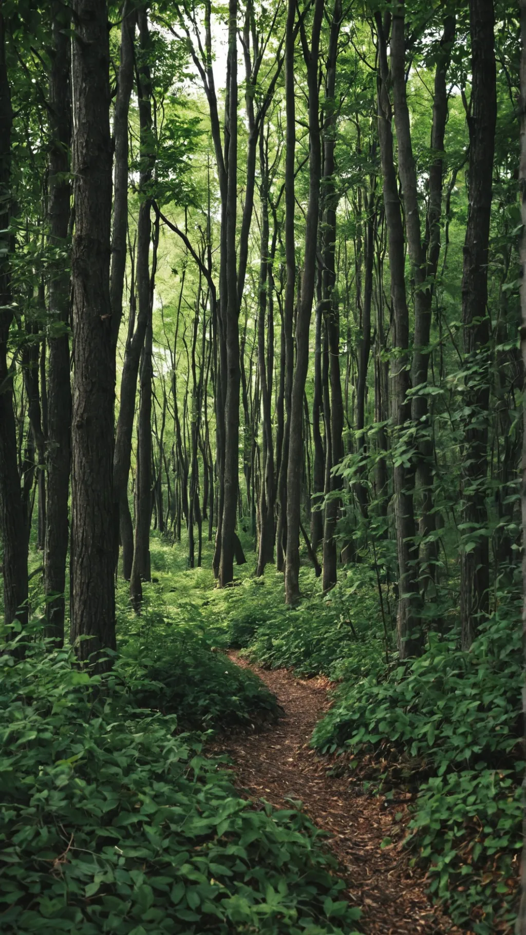 ai character: the woods background