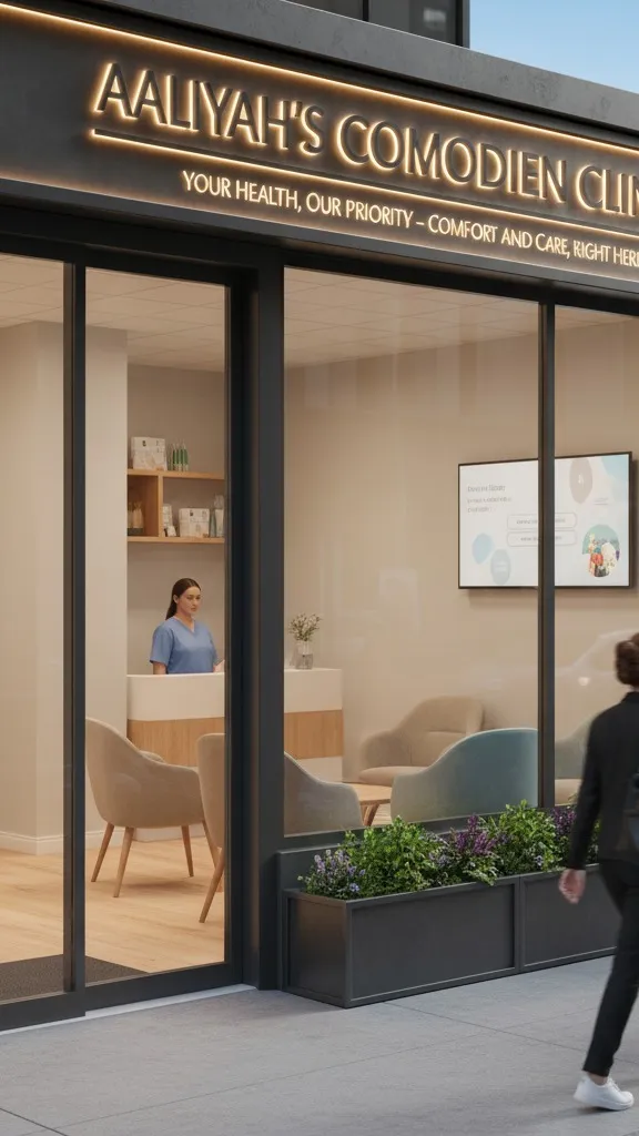 ai character: Aaliyah Clinic background