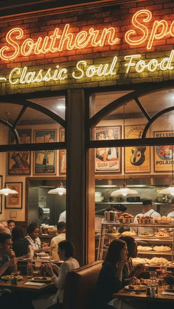 ai character: The Southern Spoon background