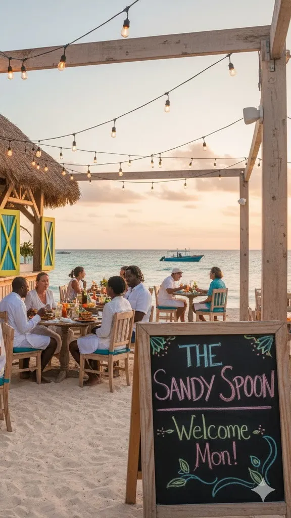 ai character: The Bajan Breeze" background