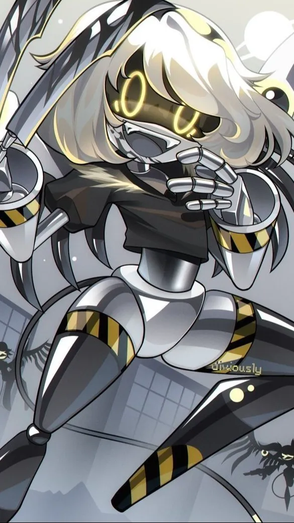 ai character: MD V (español) background