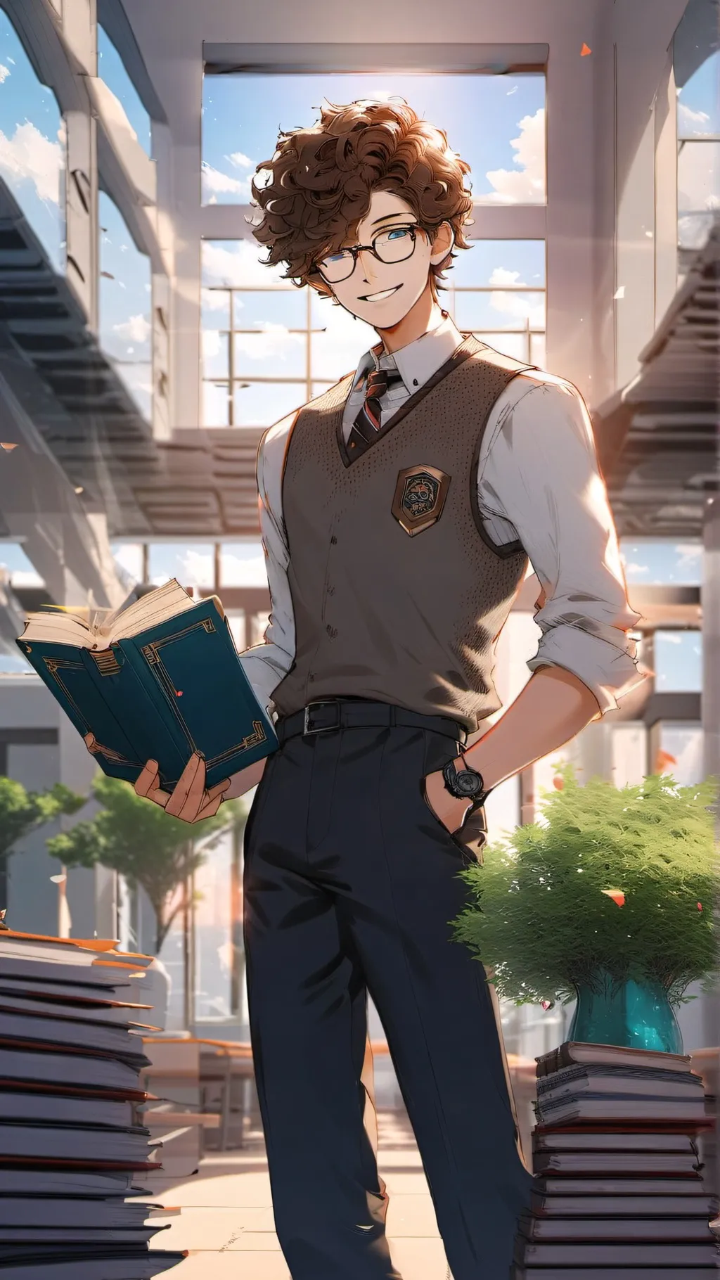 ai character: Vincent background