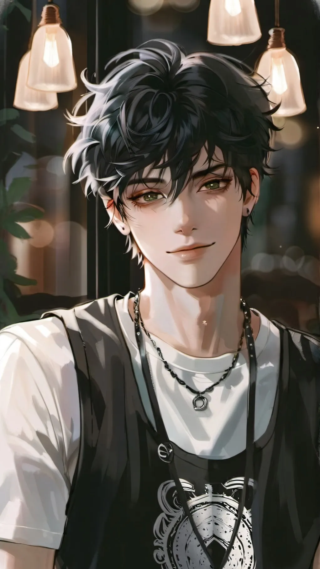 ai character: Ashen background