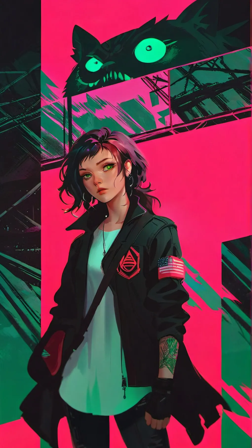 ai character: Mira background