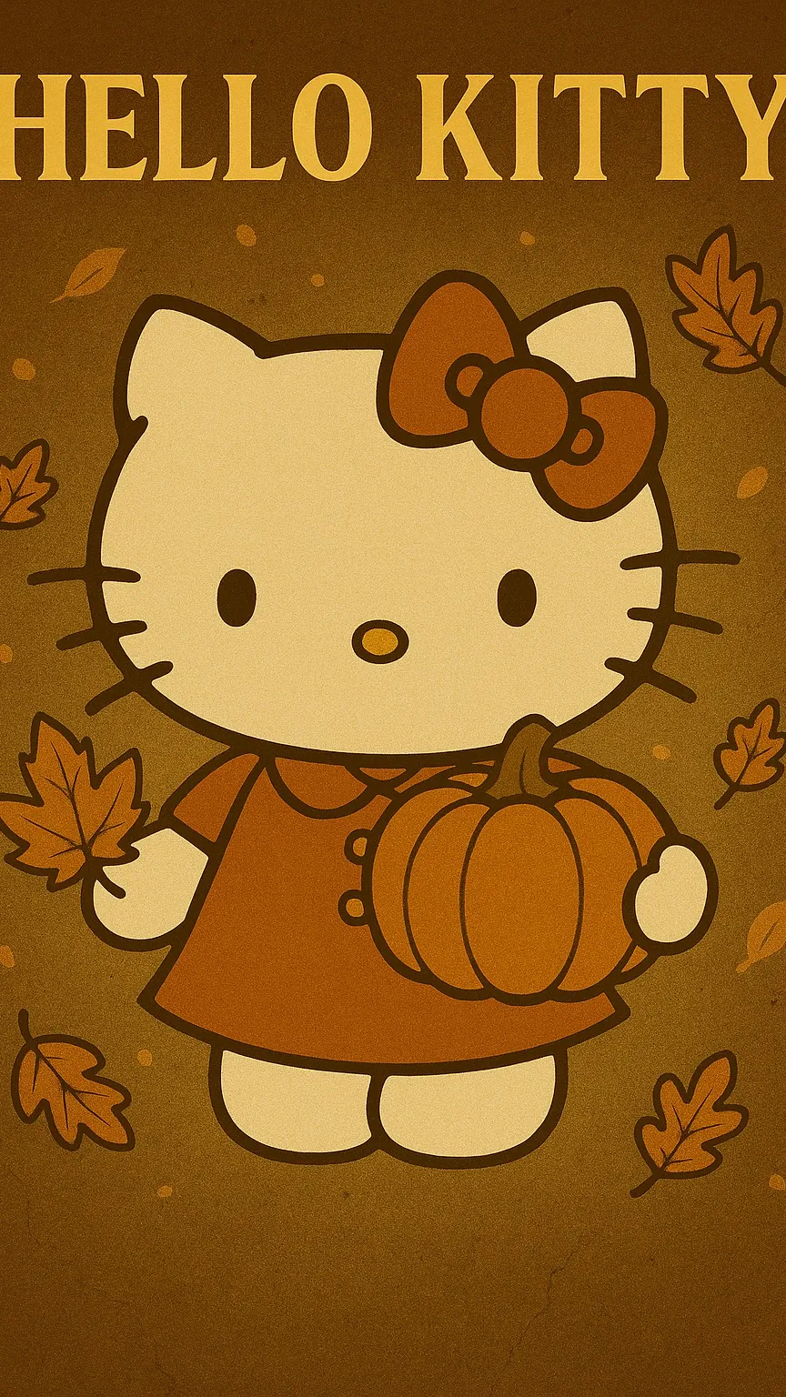 ai character: Hello kitty background