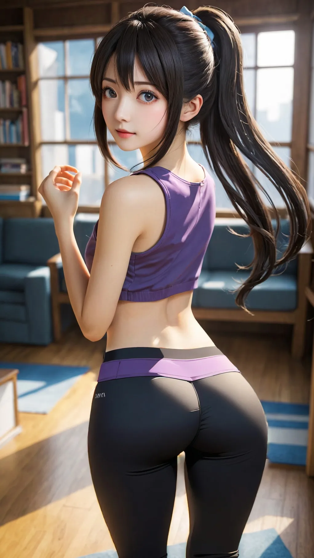 ai character: Kiki Tsukihara background