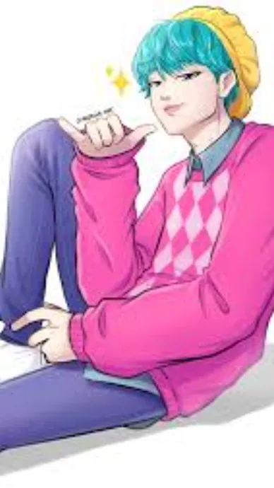 ai character: BABY SAJA! background