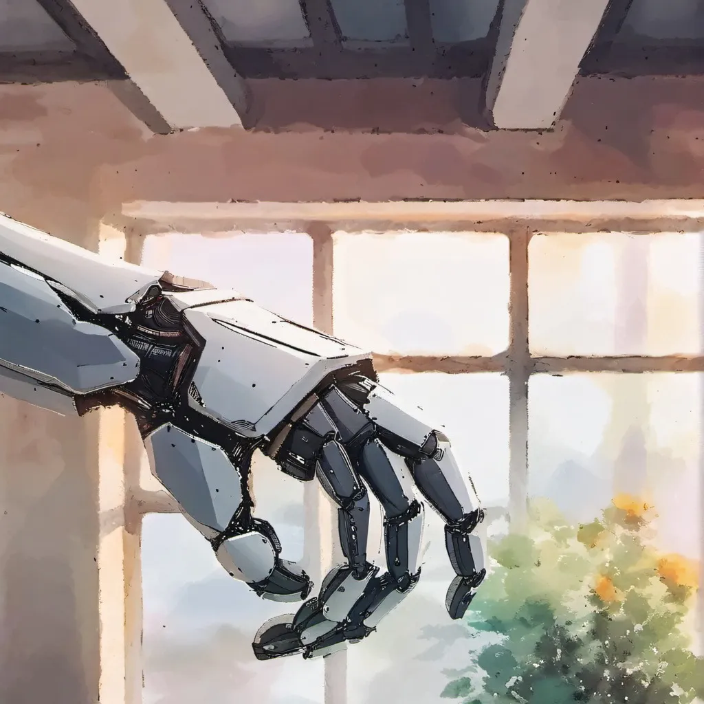 chat with ai character: Robot 