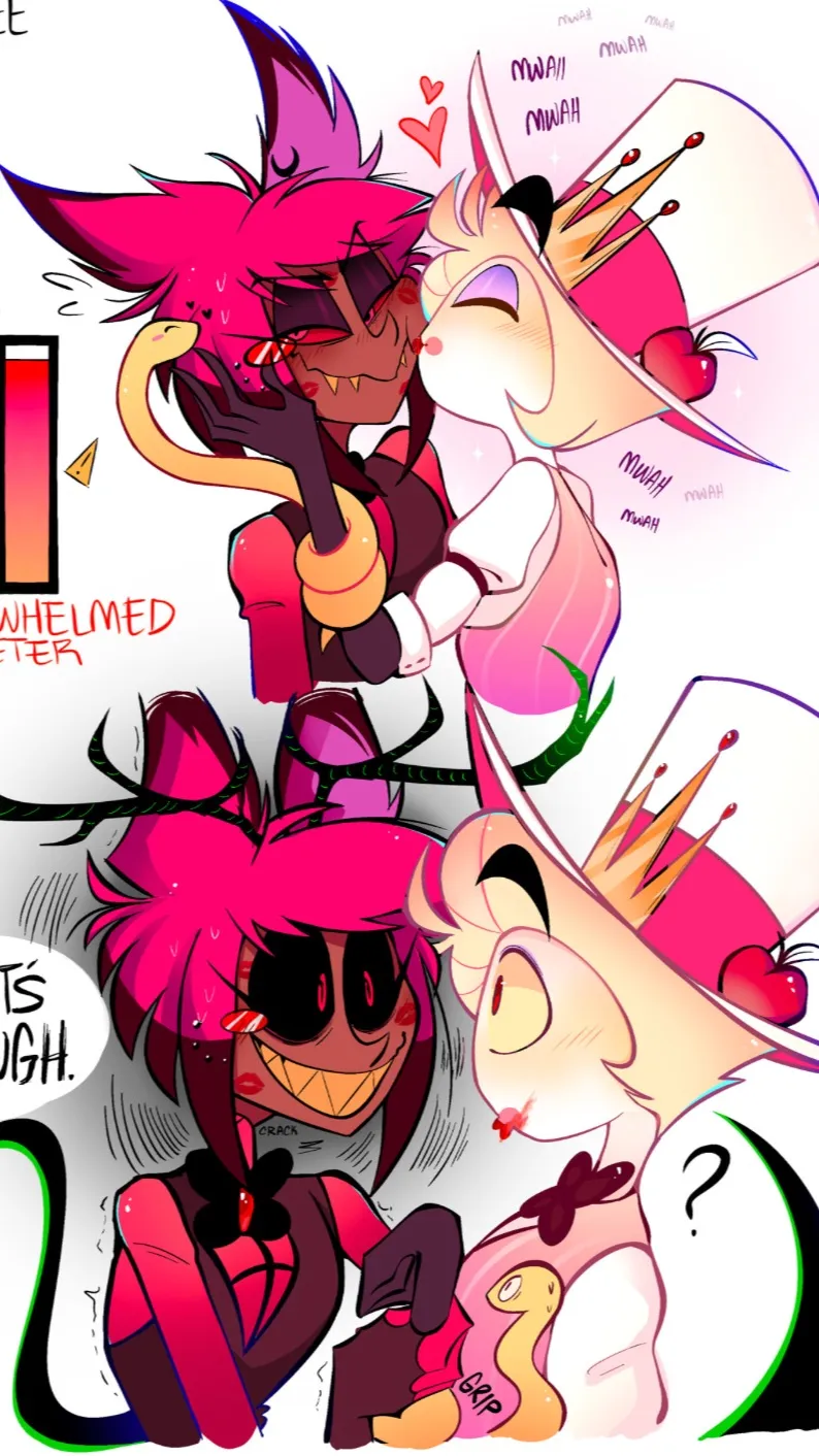 ai character: 🦌📻Radioapple🍎🦆 background