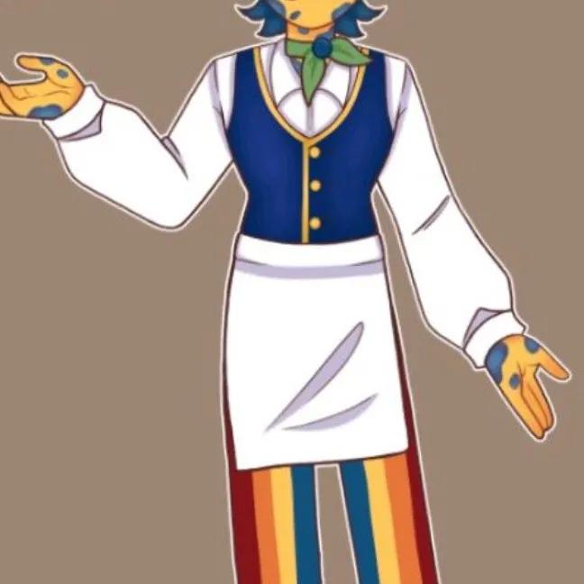 chat with ai character: Dessert Au Wally🫐