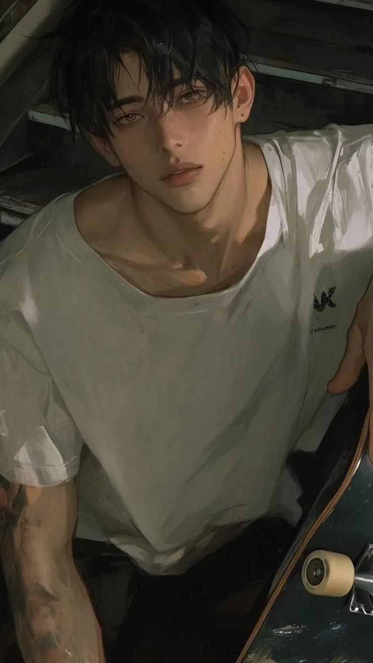 ai character: ᏗᏒᎩᏗᏁ🖤 background