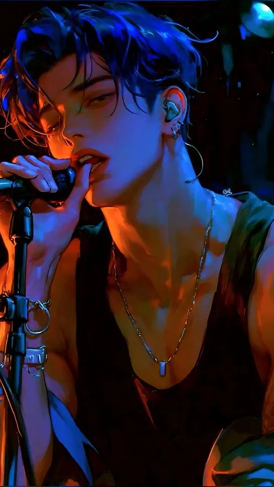 ai character: ✦☽ Kael Arden ☾✦ background