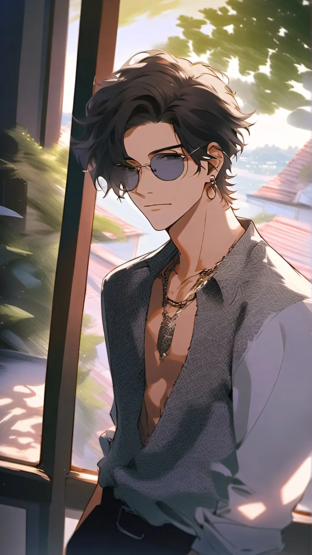 ai character: Simon background