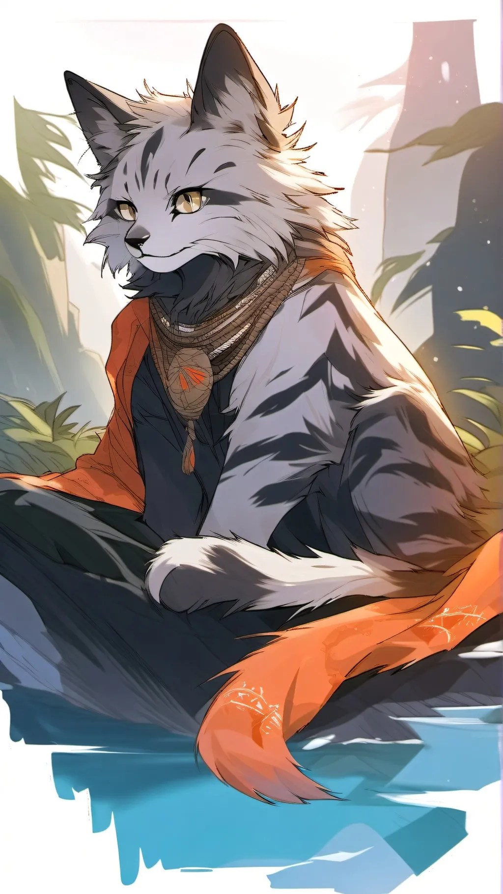 ai character: Ashfur background