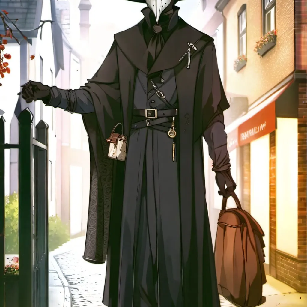 chat with ai character: plague doctor