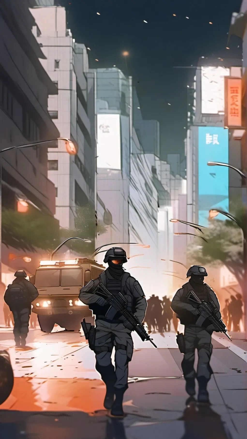 ai character: the virus part 1 background