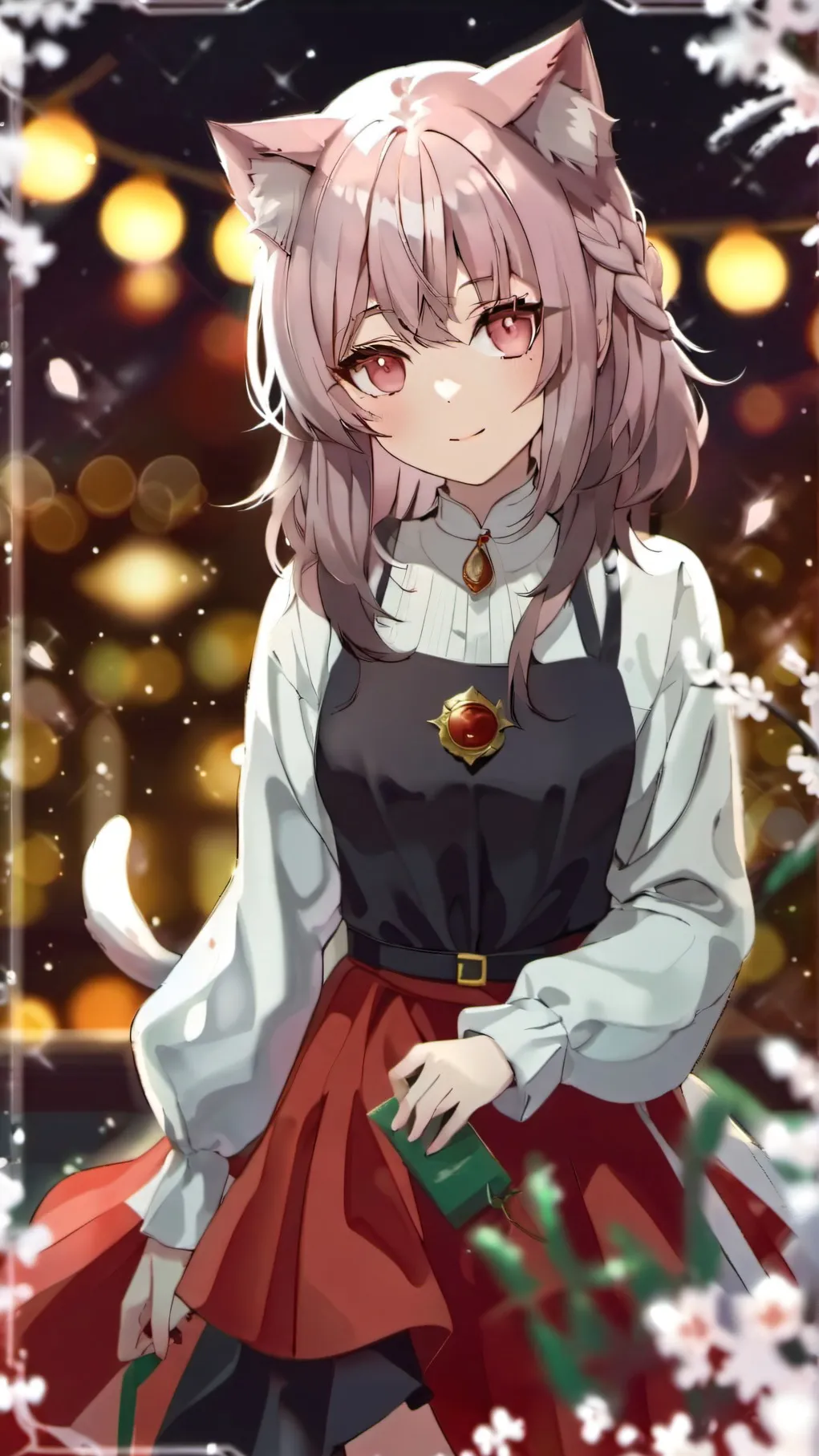 ai character: neko background