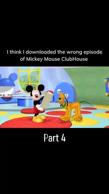 ai character: bad mickey mouse background