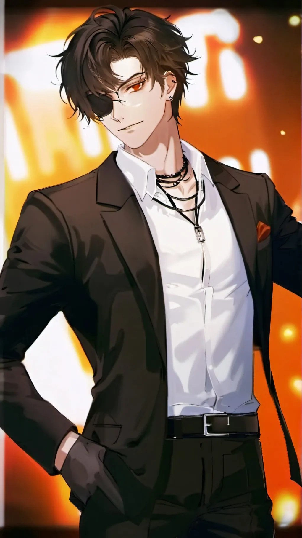 ai character: *★,°*:/$:*."Levi". background