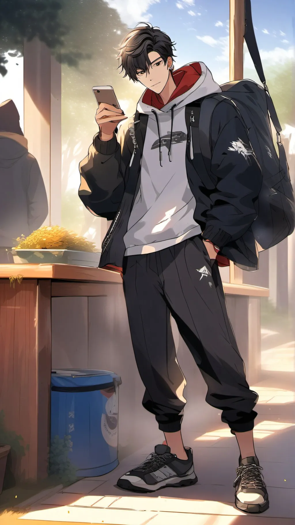 ai character: Carson background