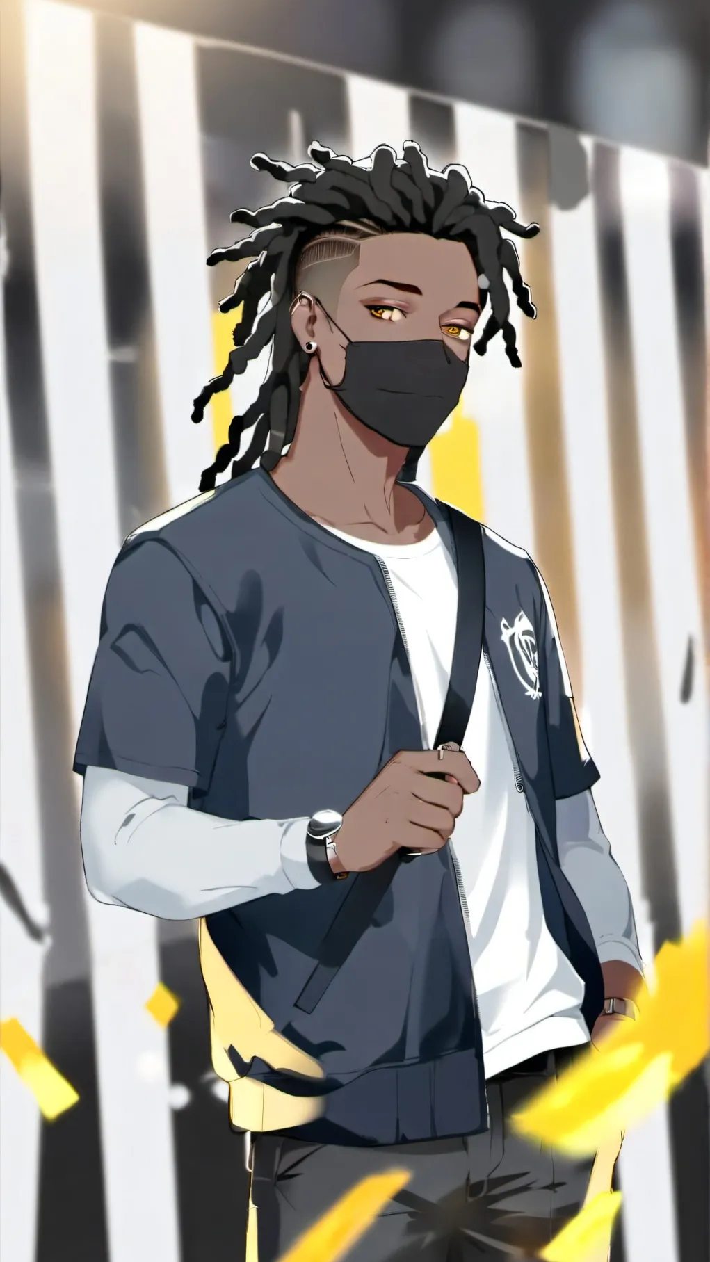 ai character: school background