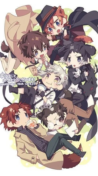 ai character: Bungo Stray Dogs background