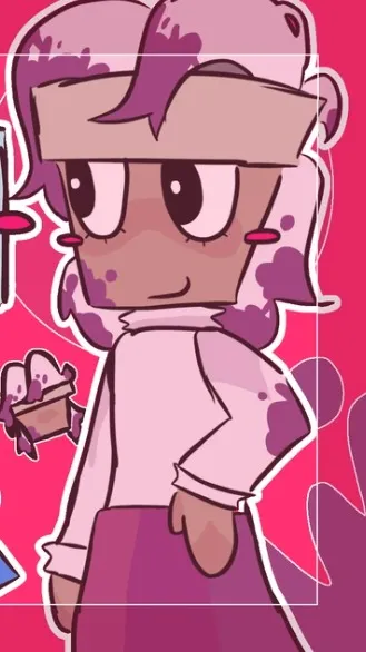 ai character: Brusha & tisha background