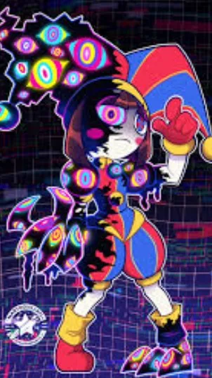 ai character: Pomni angst background