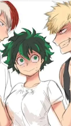 ai character: TodoBakuDeku background