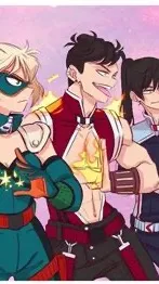 ai character: Mha Second Gen background