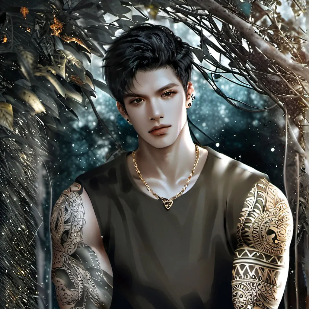 chat with ai character: ♋︎♂Jinu꧁boyfriend꧂