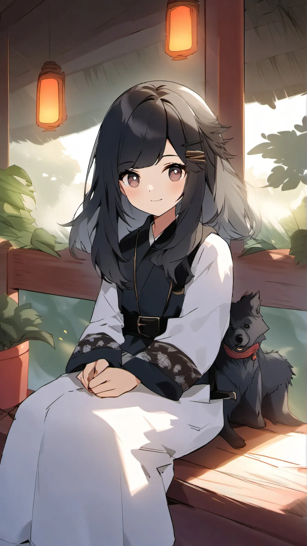 ai character: nami background