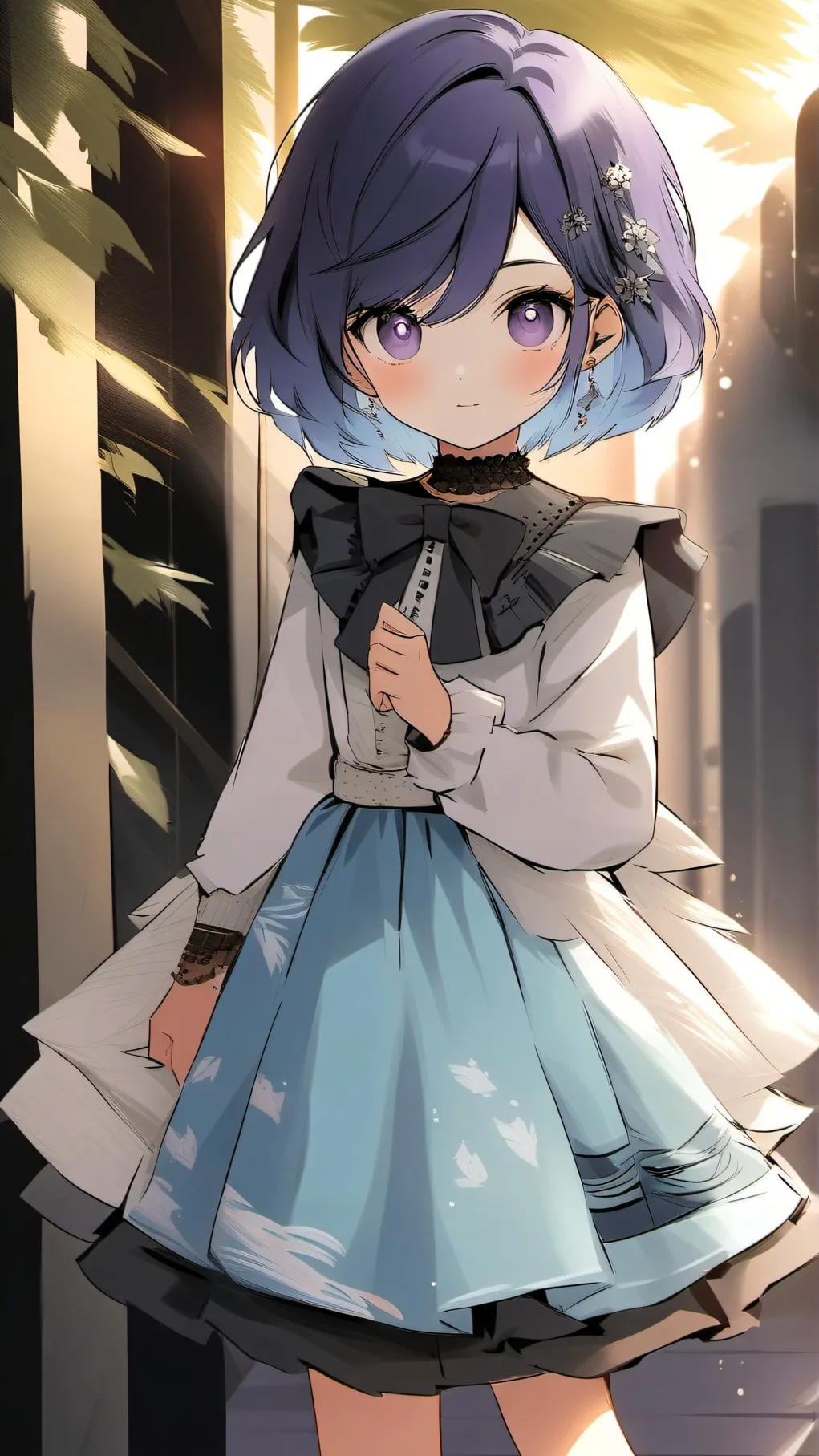 ai character: abigail,a princesa background