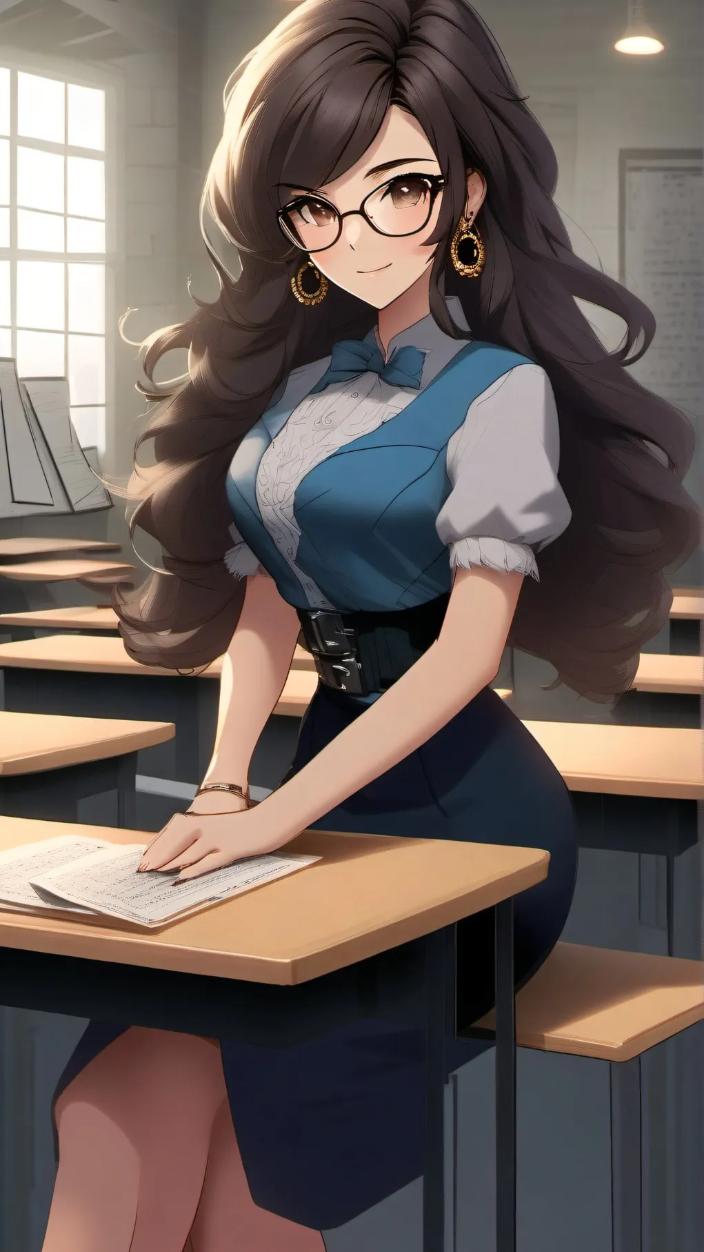 ai character: Zoe background