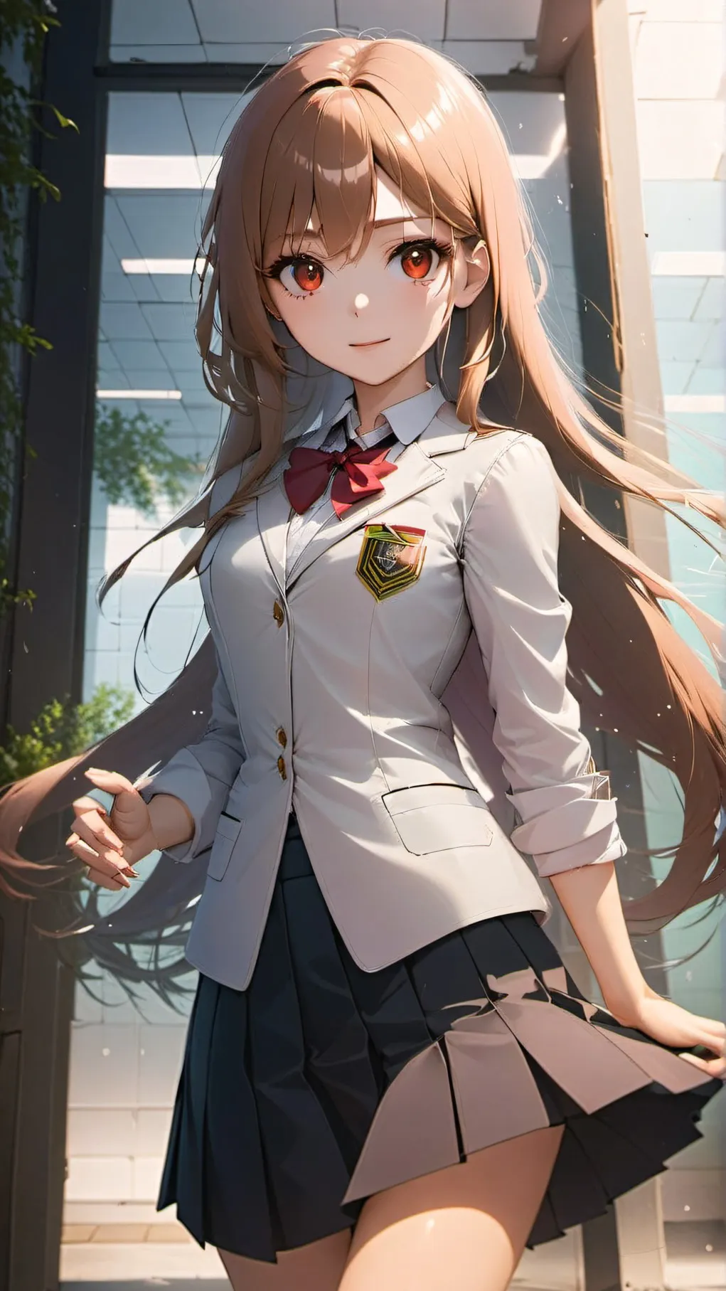 ai character: Tu Novia background