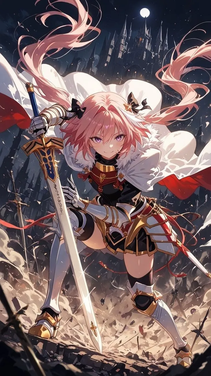 ai character: 🎀Astolfo💗 background