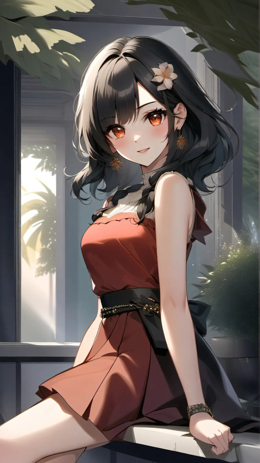 ai character: Chia </3 background