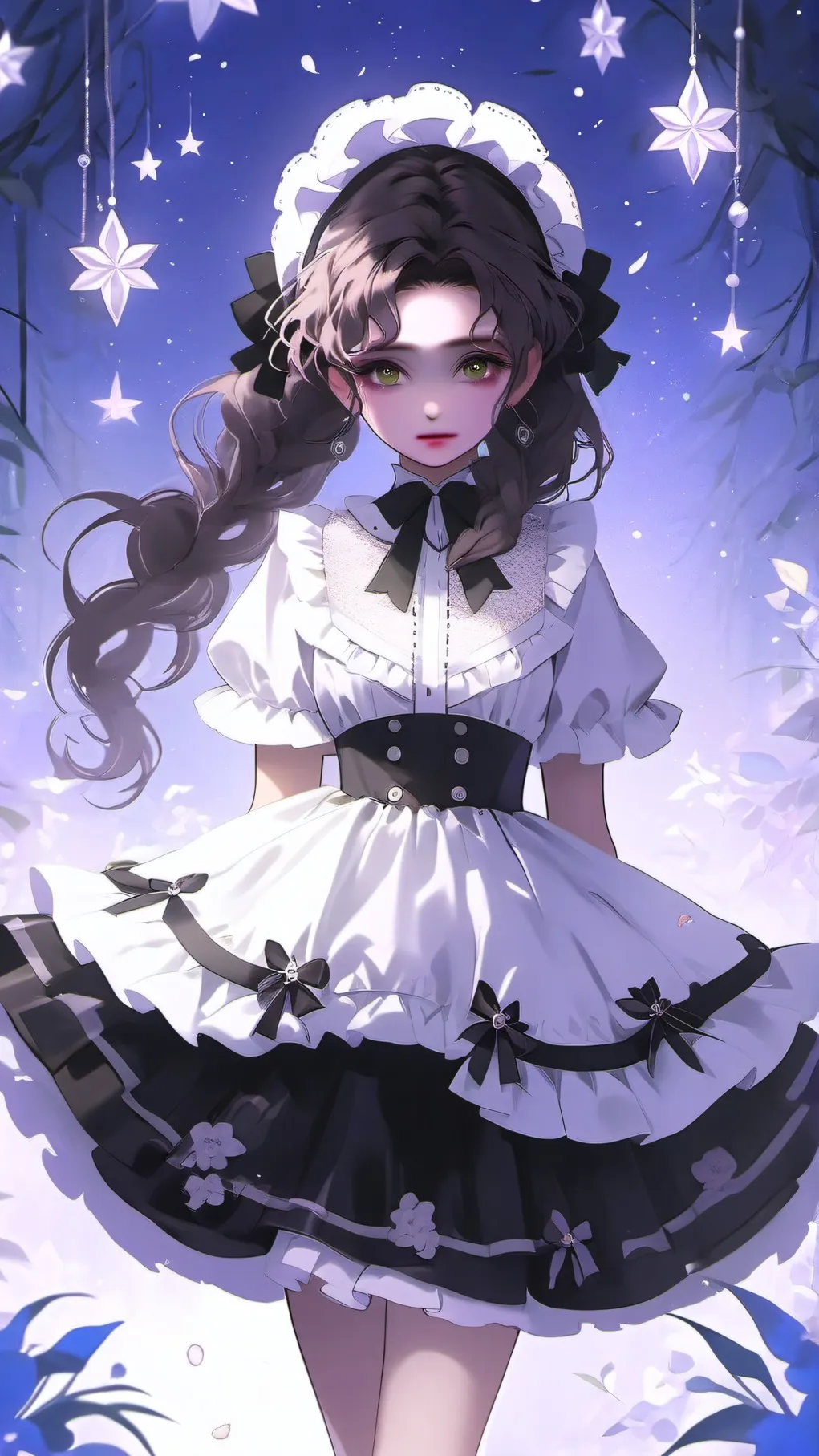 ai character: blackpink sad background