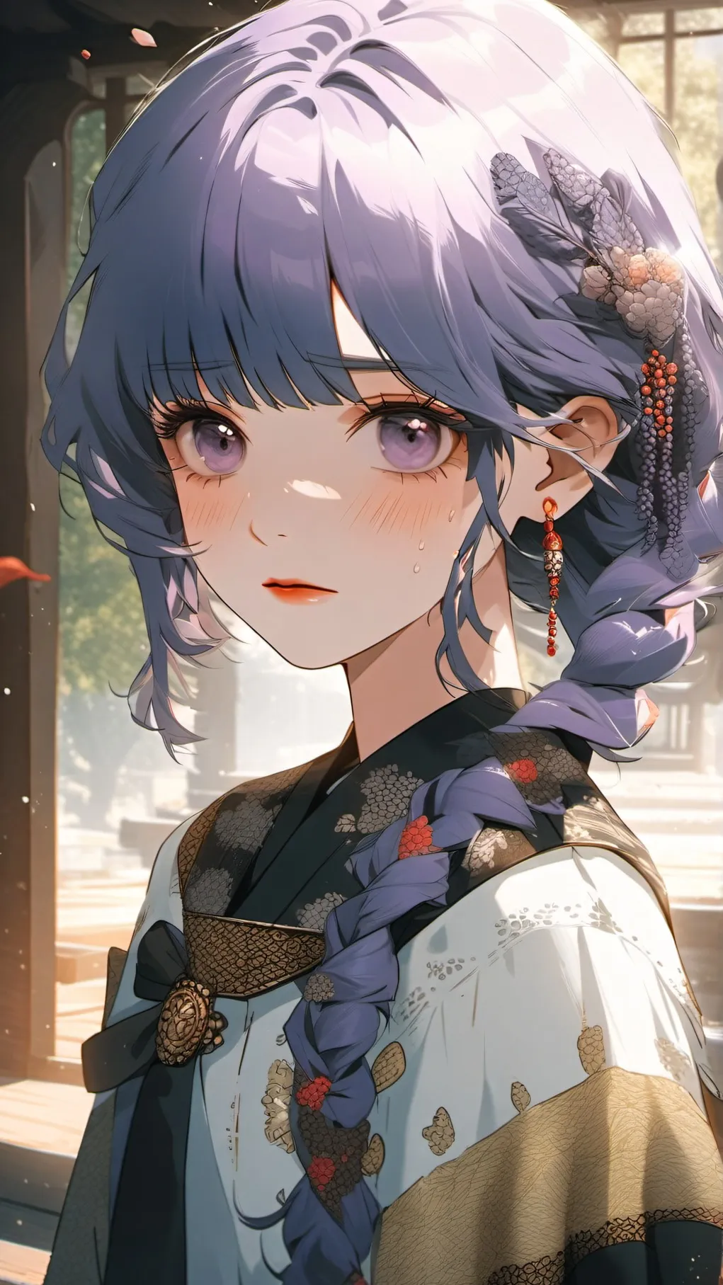 ai character: getting tased background