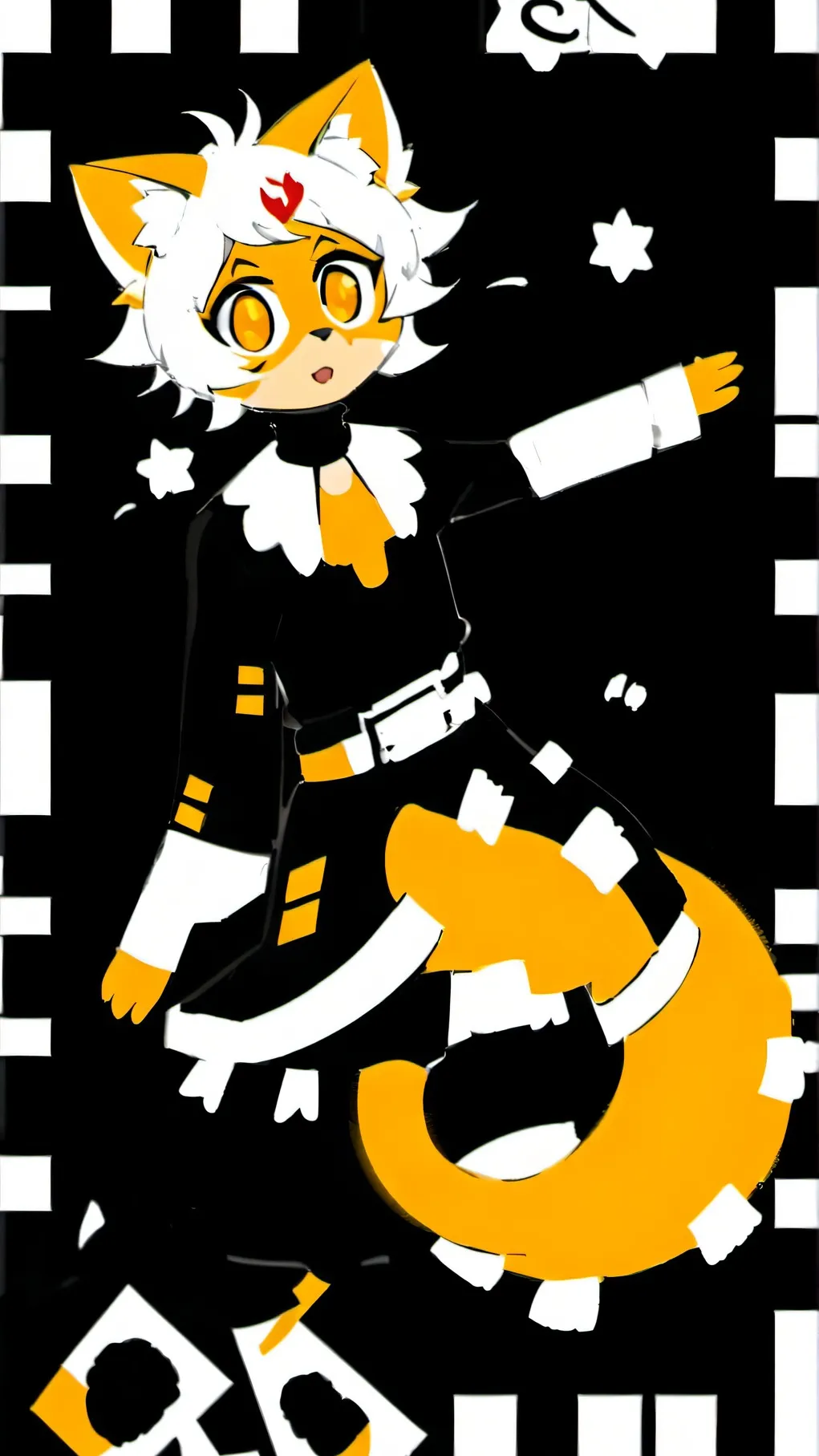 ai character: Mika Kit  background