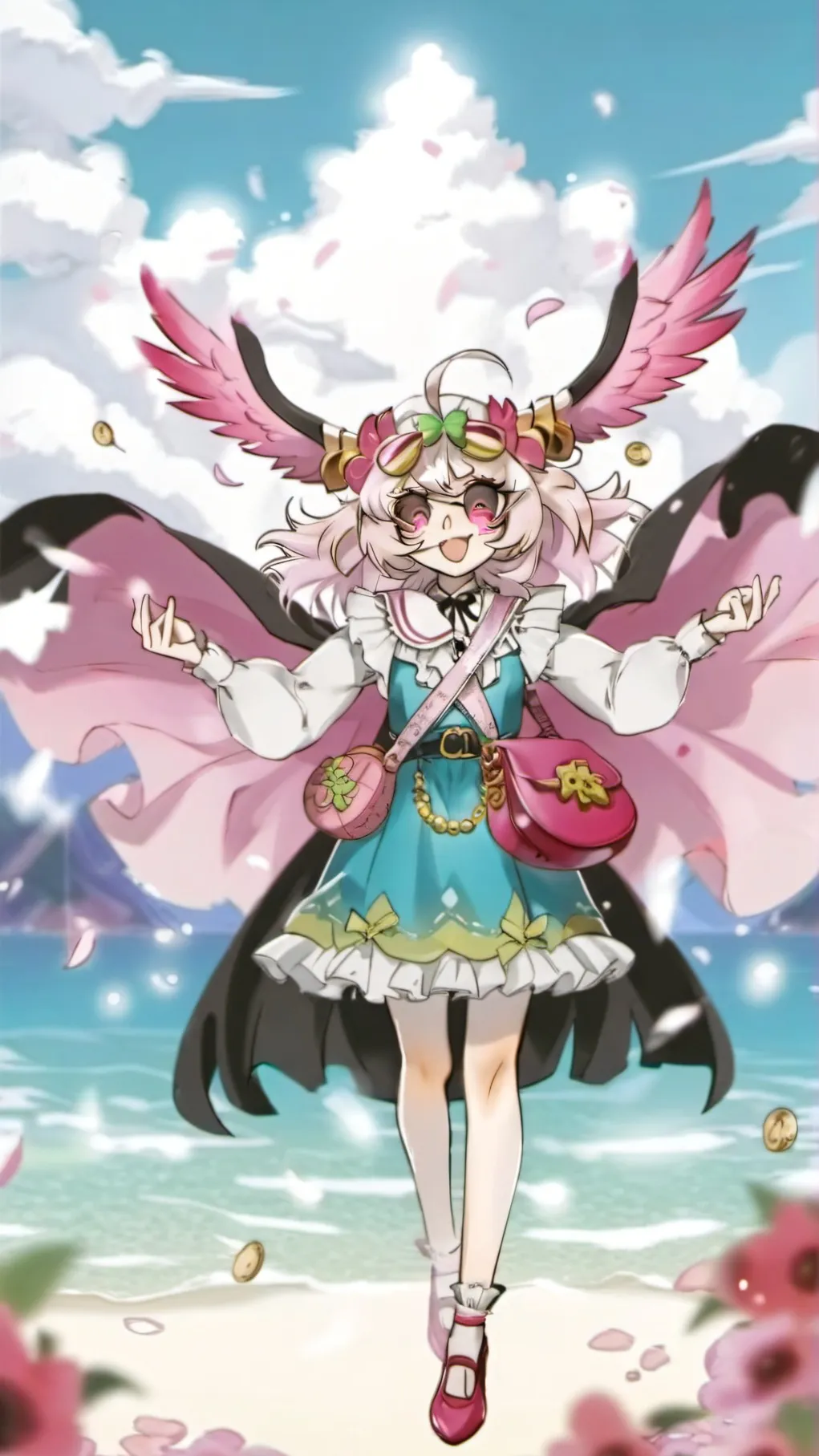 ai character: 🩷PINKY🩷 background