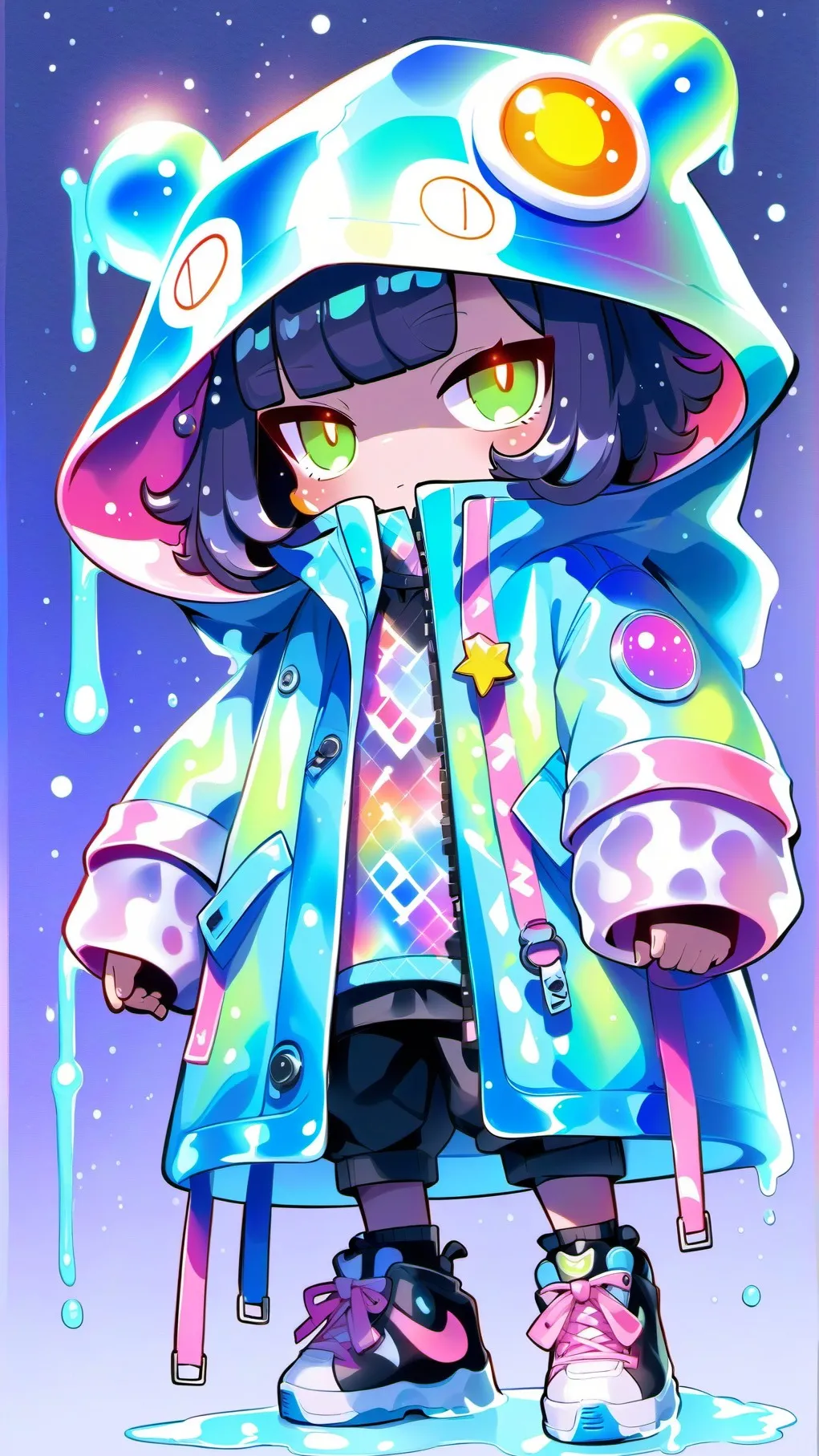 ai character: Sinp Girl background